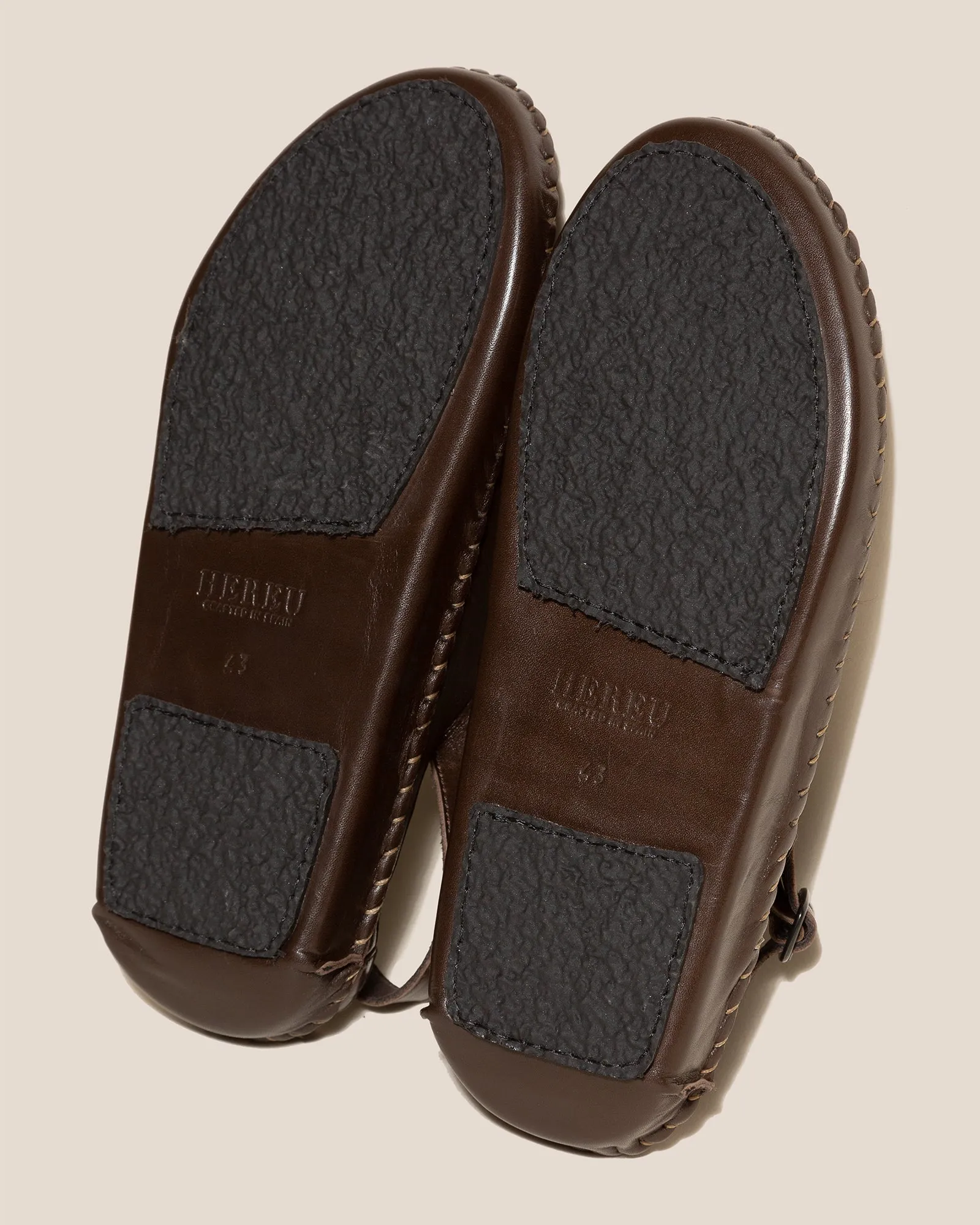 CARGOL CALF HAIR - Whipstitched Slingback Clog sold by Hereu Studio product image thumbnail 4