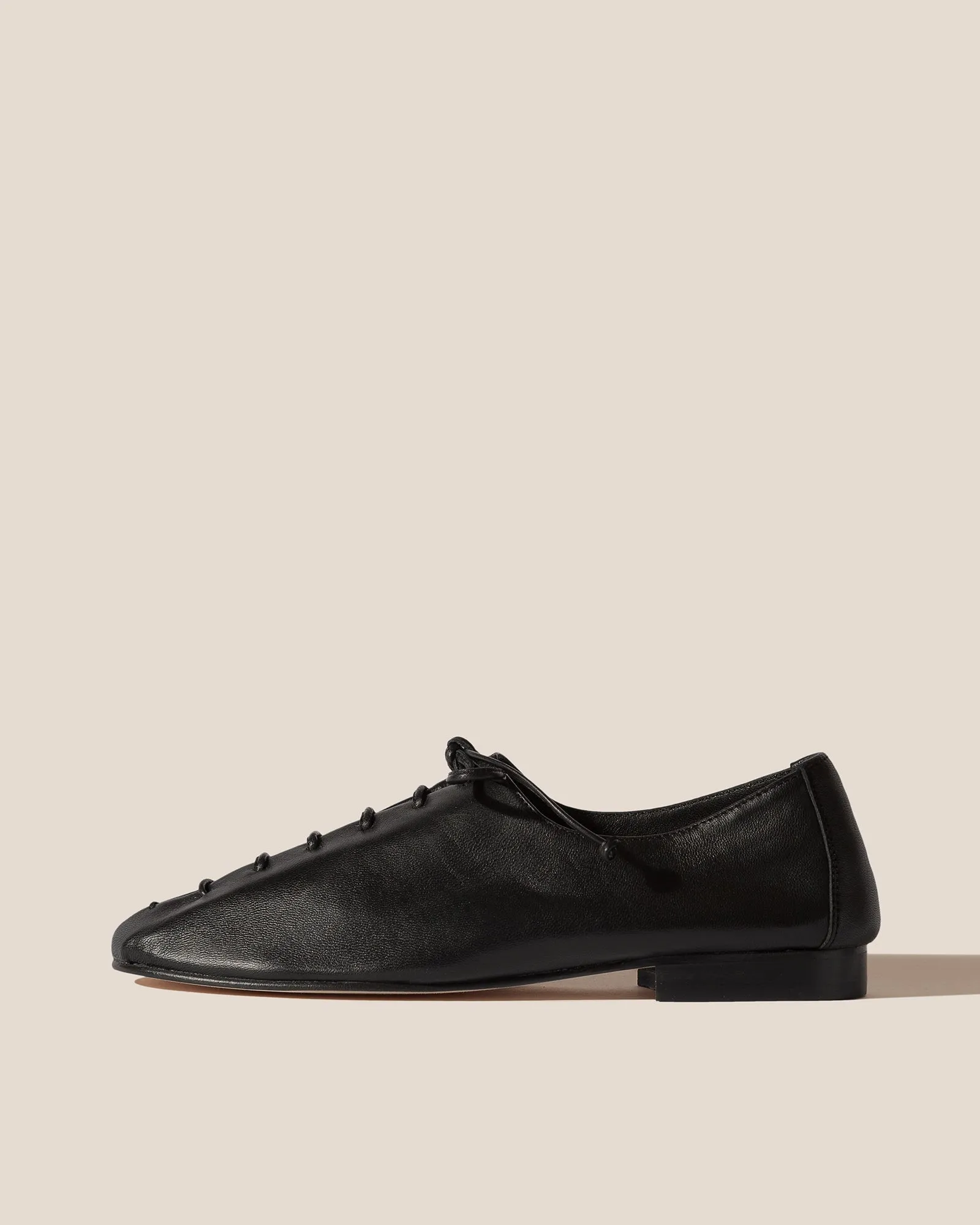 PLEGADA SHINY - Deconstructed Lace-up Shoe sold by Hereu Studio