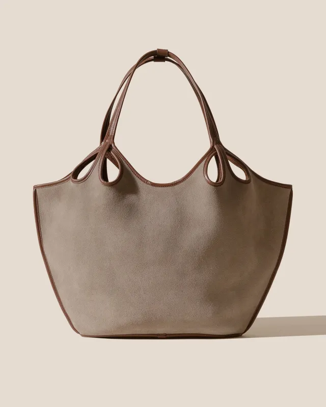 ESCALA SUEDE - Cut-Out Tote Bag sold by Hereu Studio