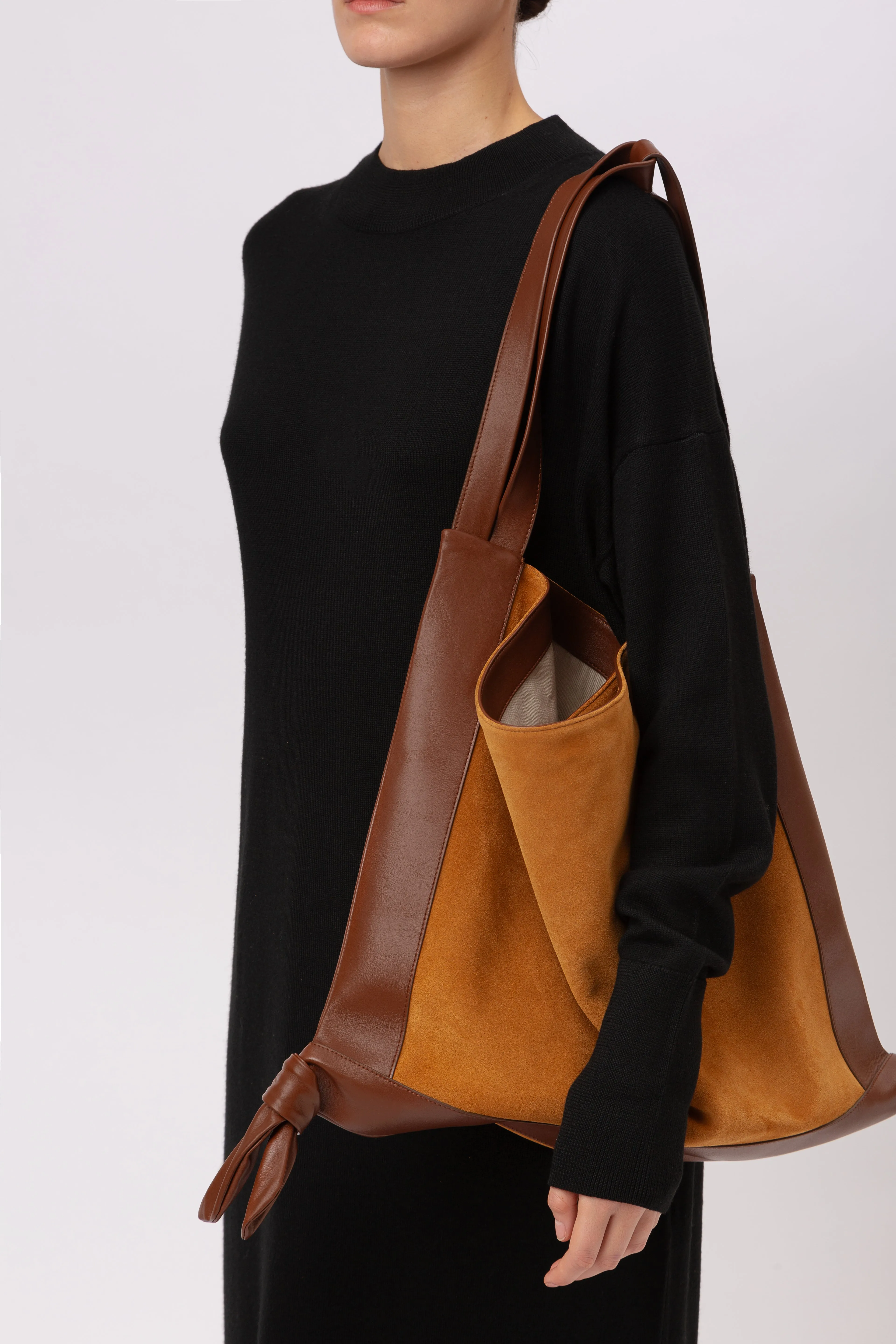 CADOR SUEDE - Slouchy Shoulder Bag sold by Hereu Studio product image thumbnail 5