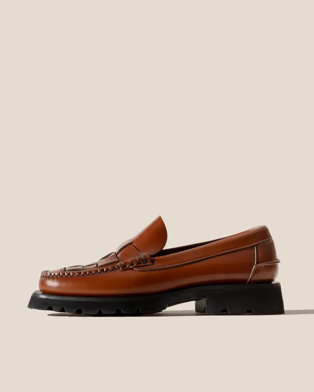 NOMBELA SPORT - Tread Sole Interwoven Detail Slip-on Loafer sold by Hereu Studio