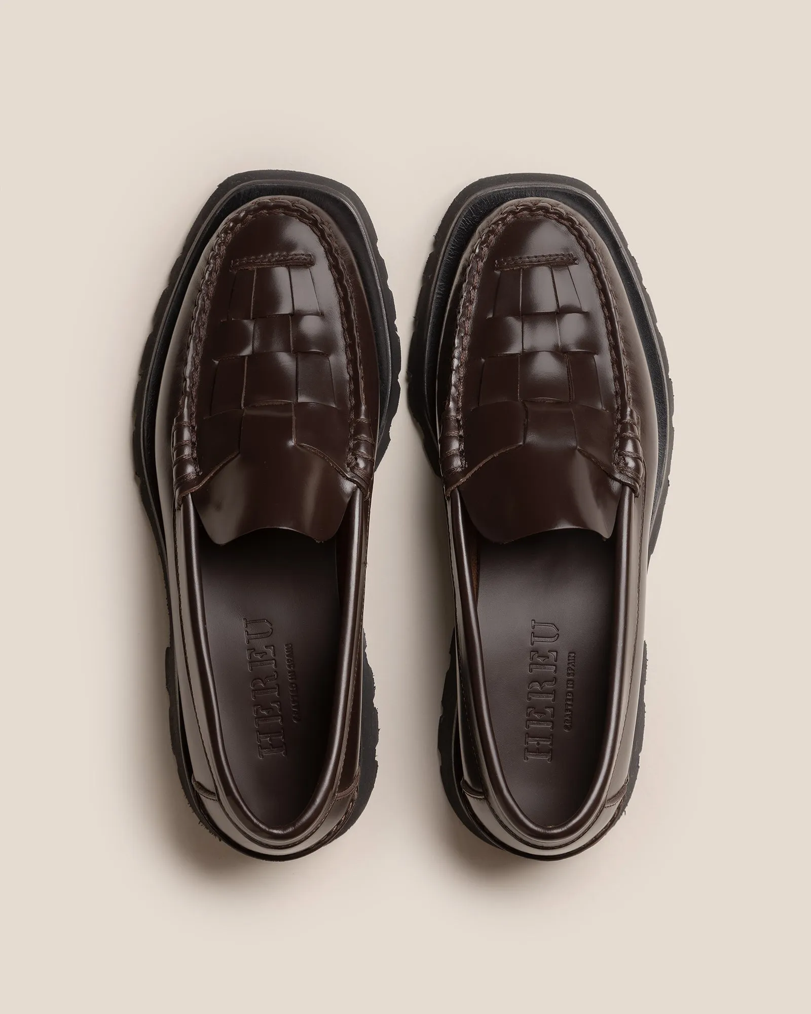 NOMBELA SPORT - Men's Tread Sole Interwoven Detail Slip-on Loafer sold by Hereu Studio product image thumbnail 2