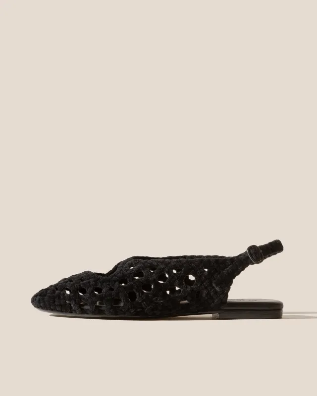 EMPURIA VELVET - Woven Slingback Sandal sold by Hereu Studio