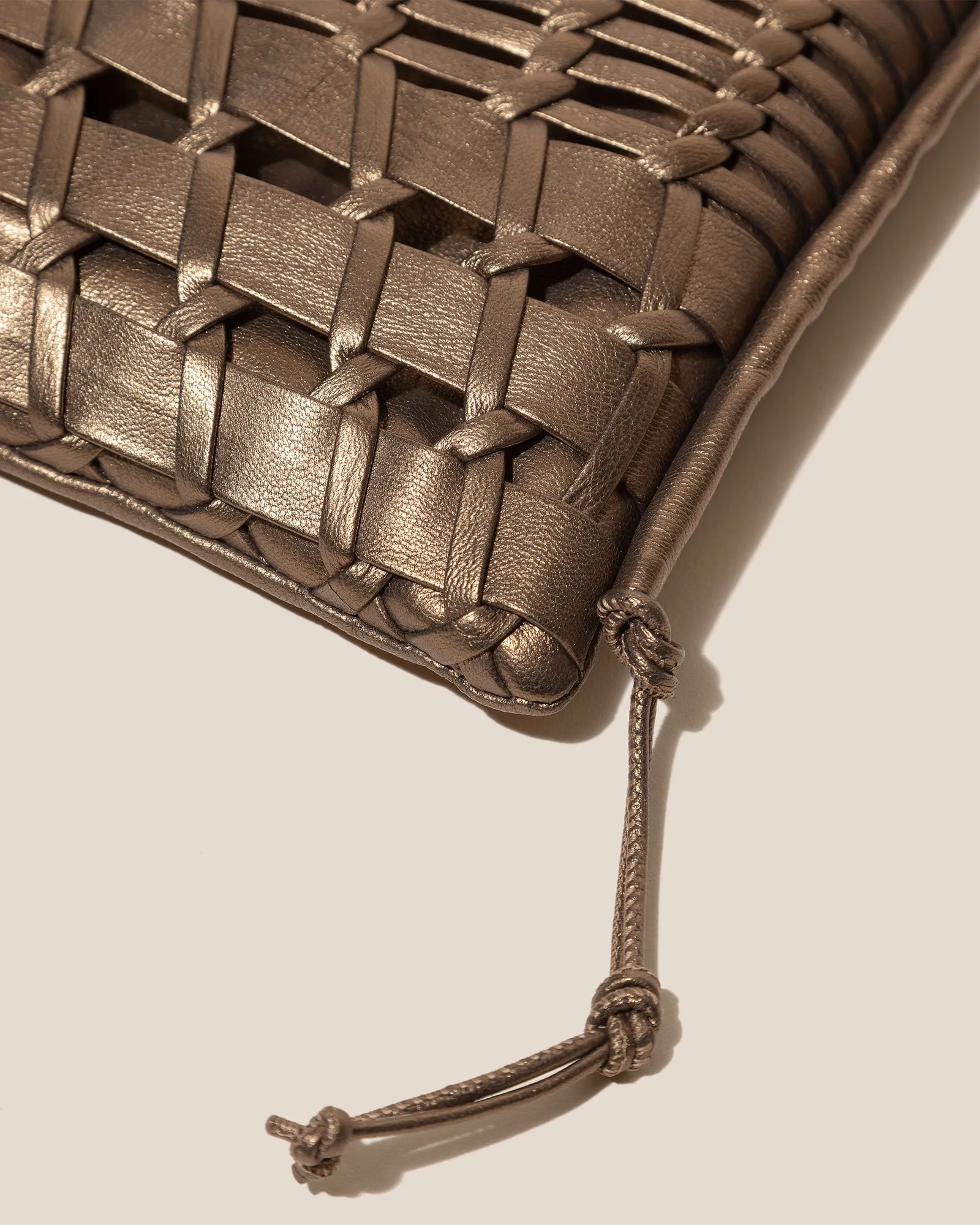 TRENA METALLIC - Flat Square Crossbody Bag sold by Hereu Studio product image thumbnail 3