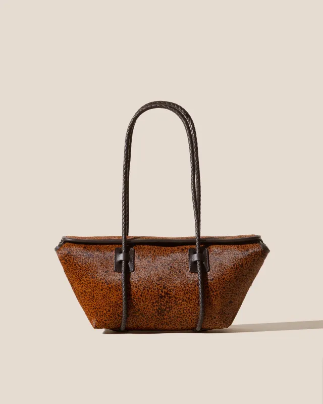 FORNA CALF HAIR - Leather-Framed Shoulder Bag sold by Hereu Studio