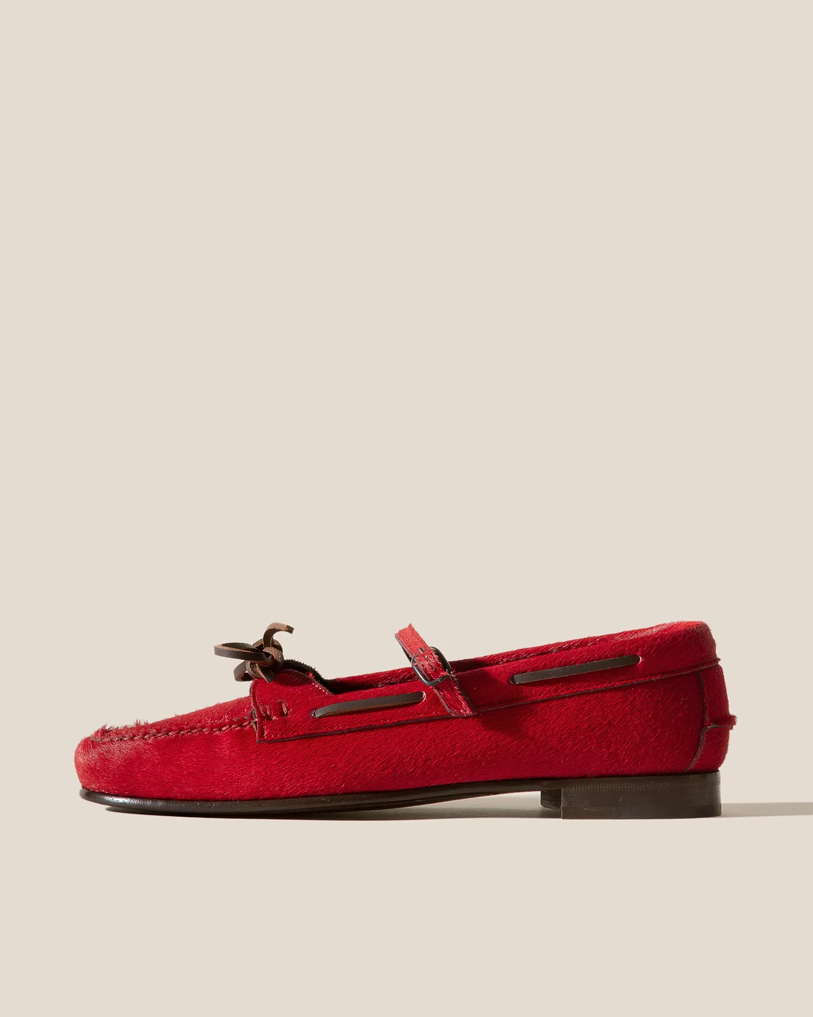 LOREA CALF HAIR - Mary Jane Loafer sold by Hereu Studio