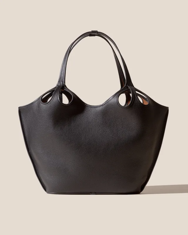 ESCALA GRAINY LEATHER - Cut-Out Tote Bag sold by Hereu Studio