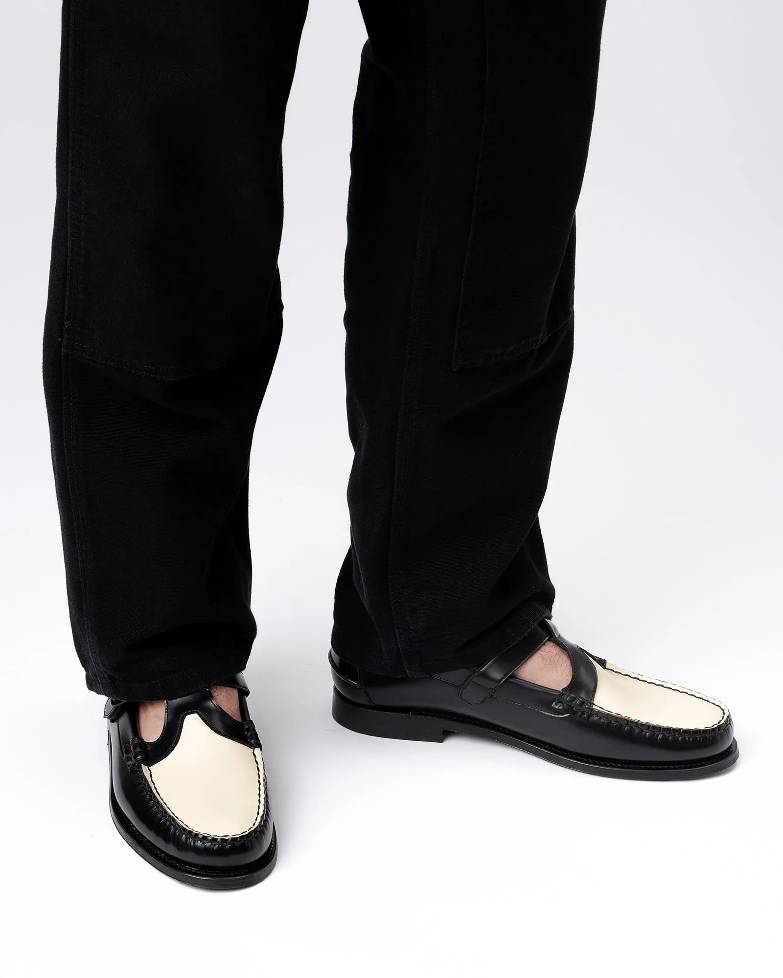ALBER BICOLOUR - Men's T-bar Loafer sold by Hereu Studio product image thumbnail 5