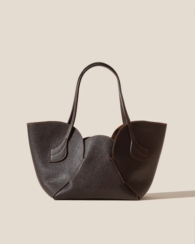 SEPAL S GRAINY - Tulip Shape Zipped Tote Bag sold by Hereu Studio