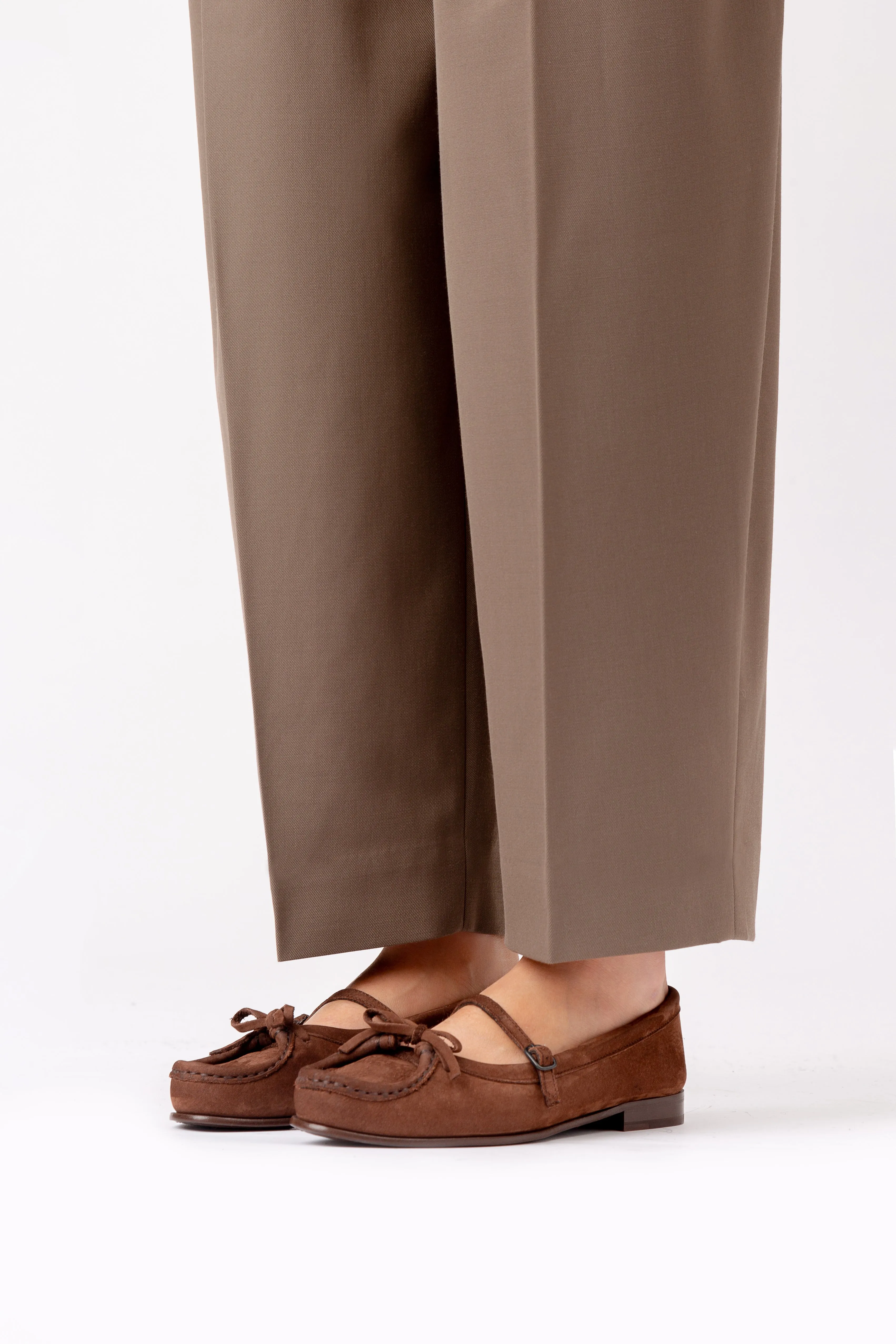 ROSES NOBUCK - Bound Moccasin Mary Jane sold by Hereu Studio product image thumbnail 4