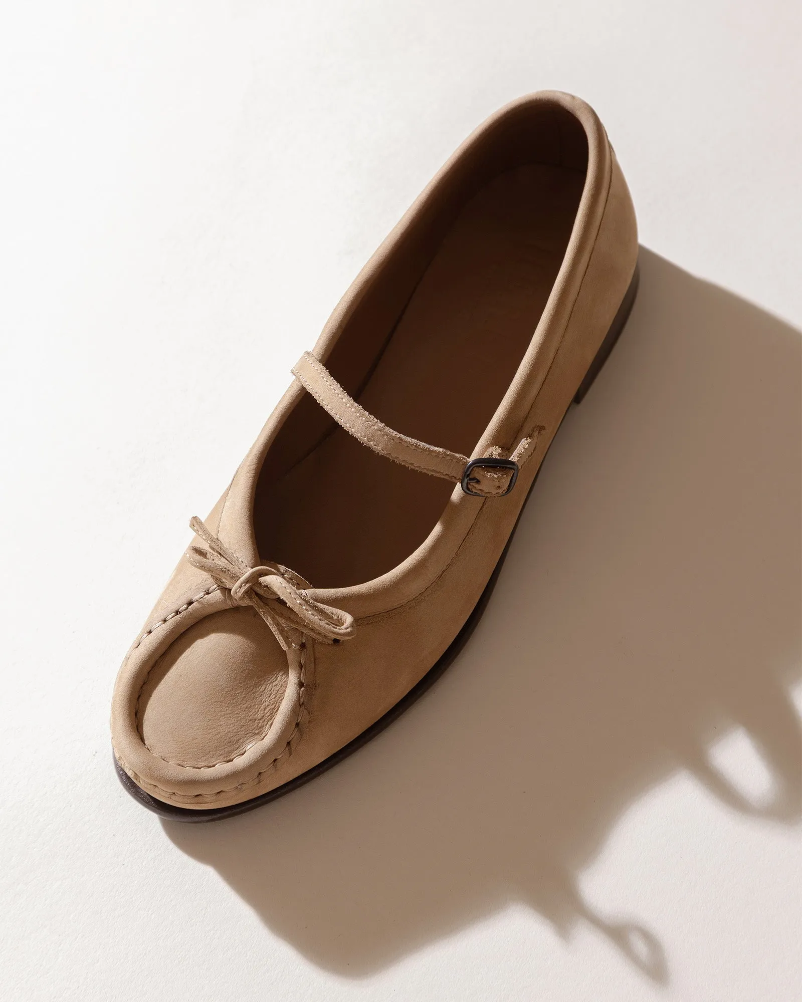 ROSES NOBUCK - Bound Moccasin Mary Jane sold by Hereu Studio product image thumbnail 2
