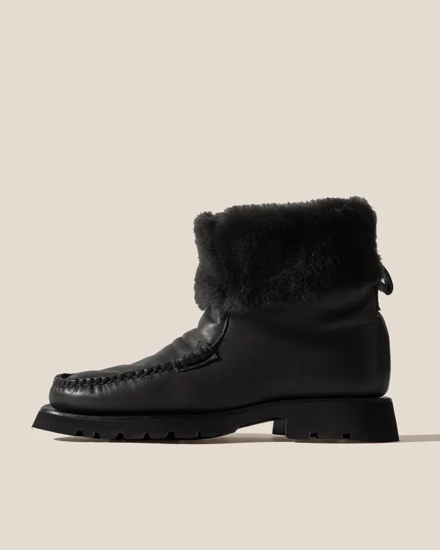 ARMENTA SHEARLING HIGH - Pull-On Low-calf Boot made by Hereu Studio