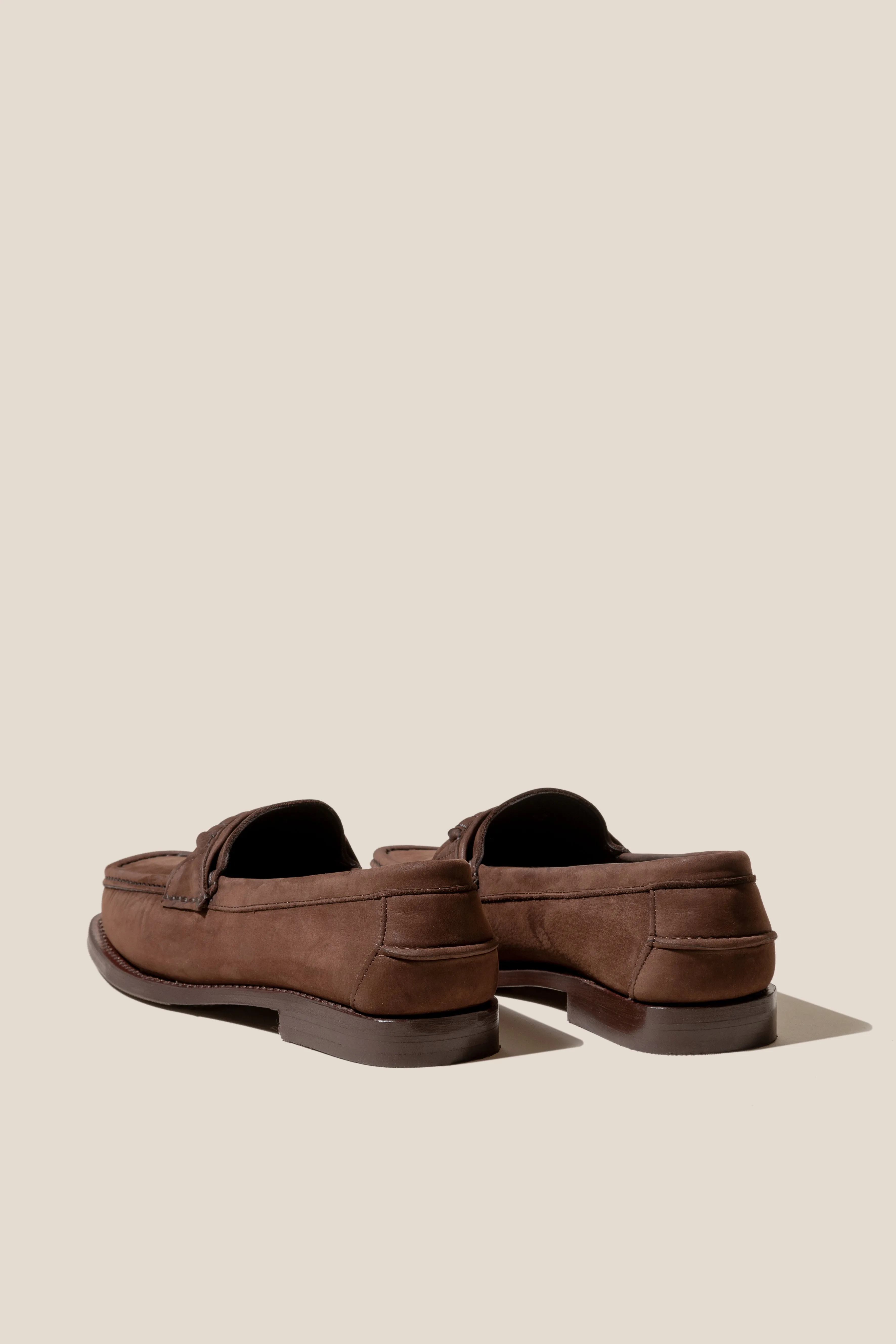 BORADA BORDON NUBUCK - Men's Slip-on Moc Toe Loafer sold by Hereu Studio product image thumbnail 3