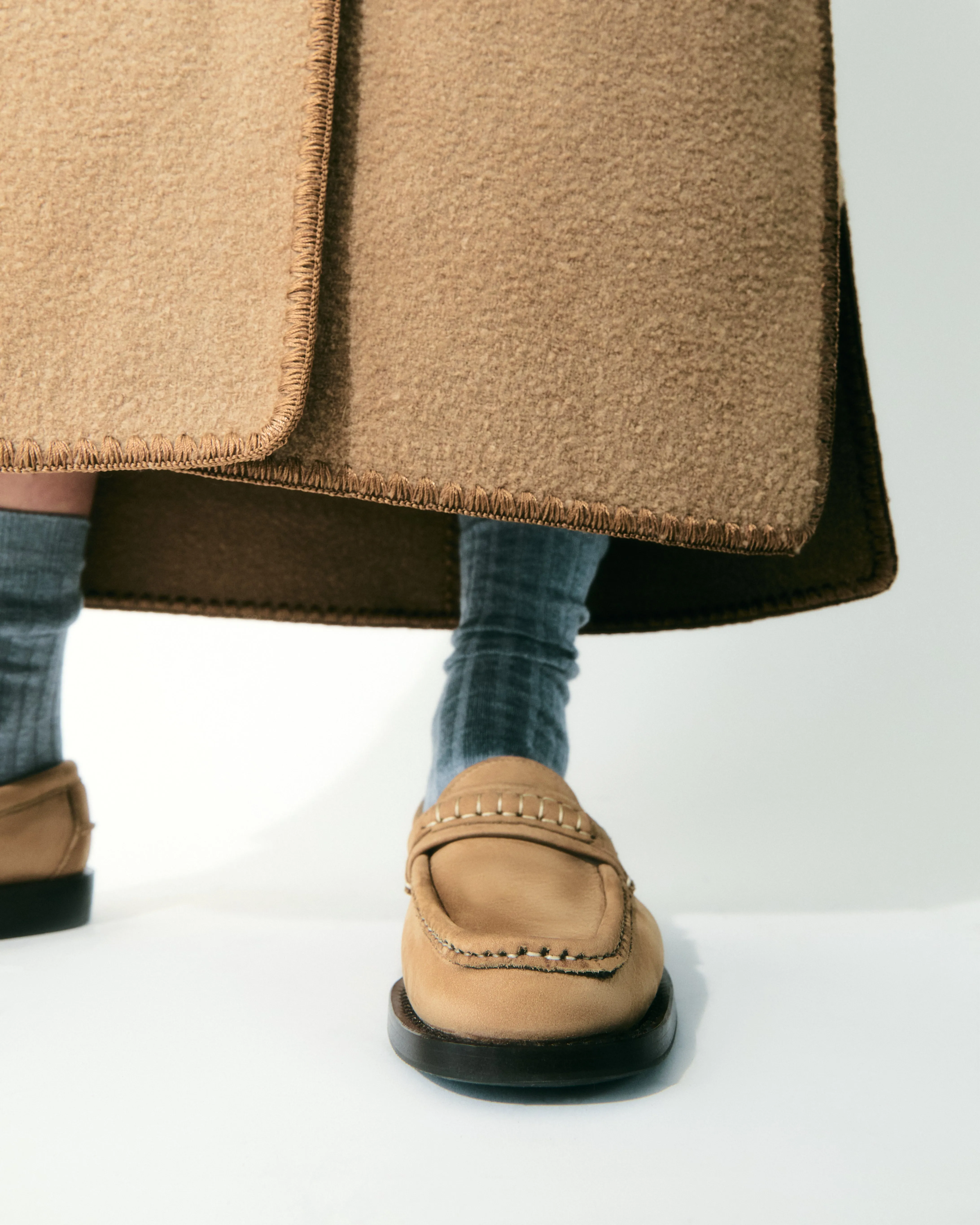 BORADA BORDON NUBUCK - Slip-on Moc Toe Loafer sold by Hereu Studio product image thumbnail 2