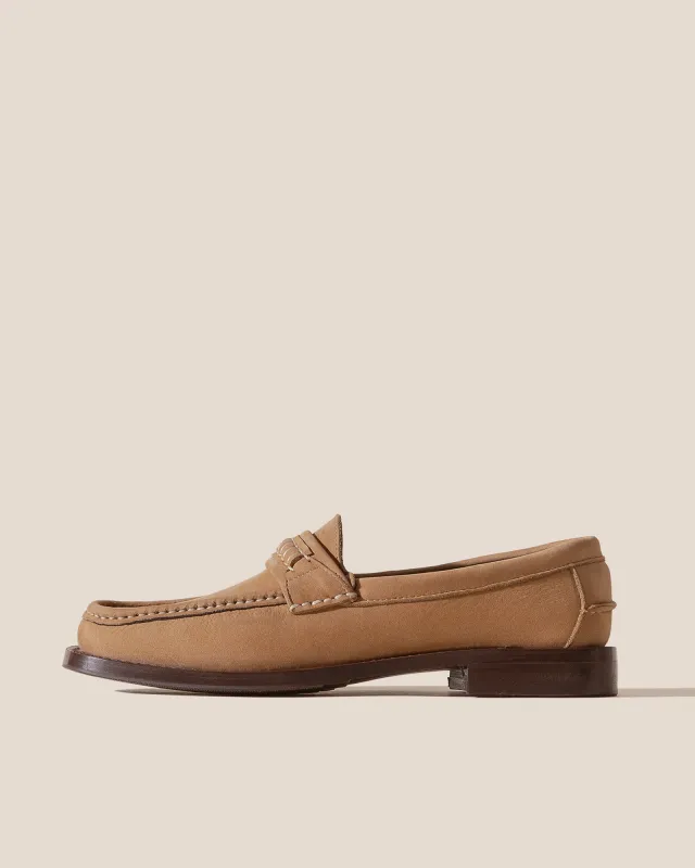 BORADA BORDON NUBUCK - Slip-on Moc Toe Loafer sold by Hereu Studio