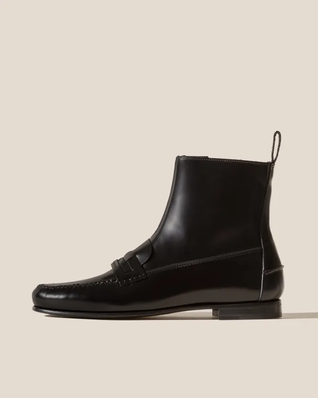 TABELLA BOOT - Woven Saddle Ankle Boot sold by Hereu Studio