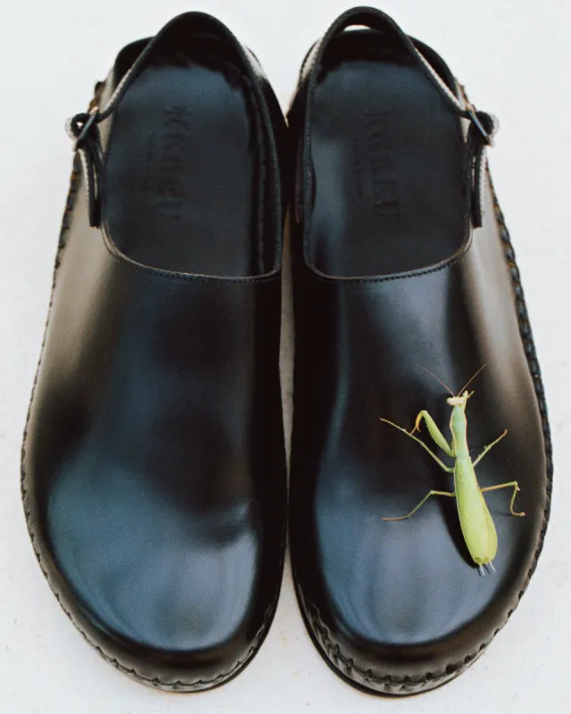 CARGOL - Whipstitched Slingback Clog made by Hereu Studio