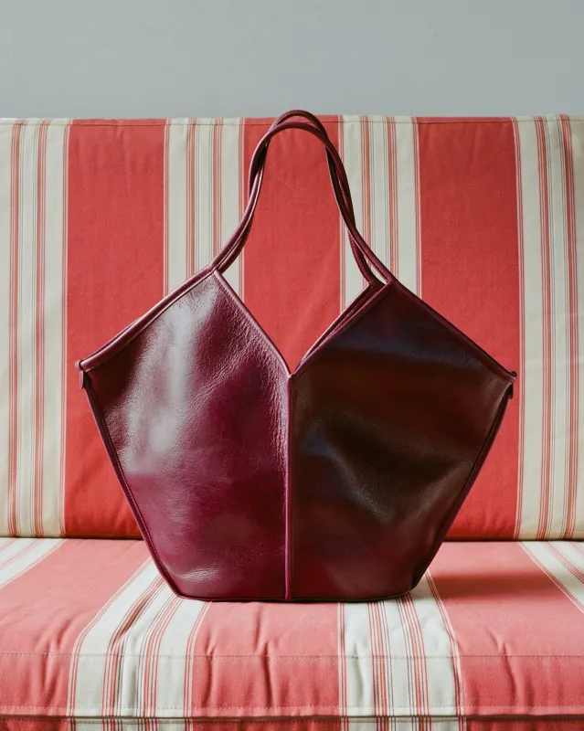 CALELLA LEATHER - Leather Tote Bag sold by Hereu Studio