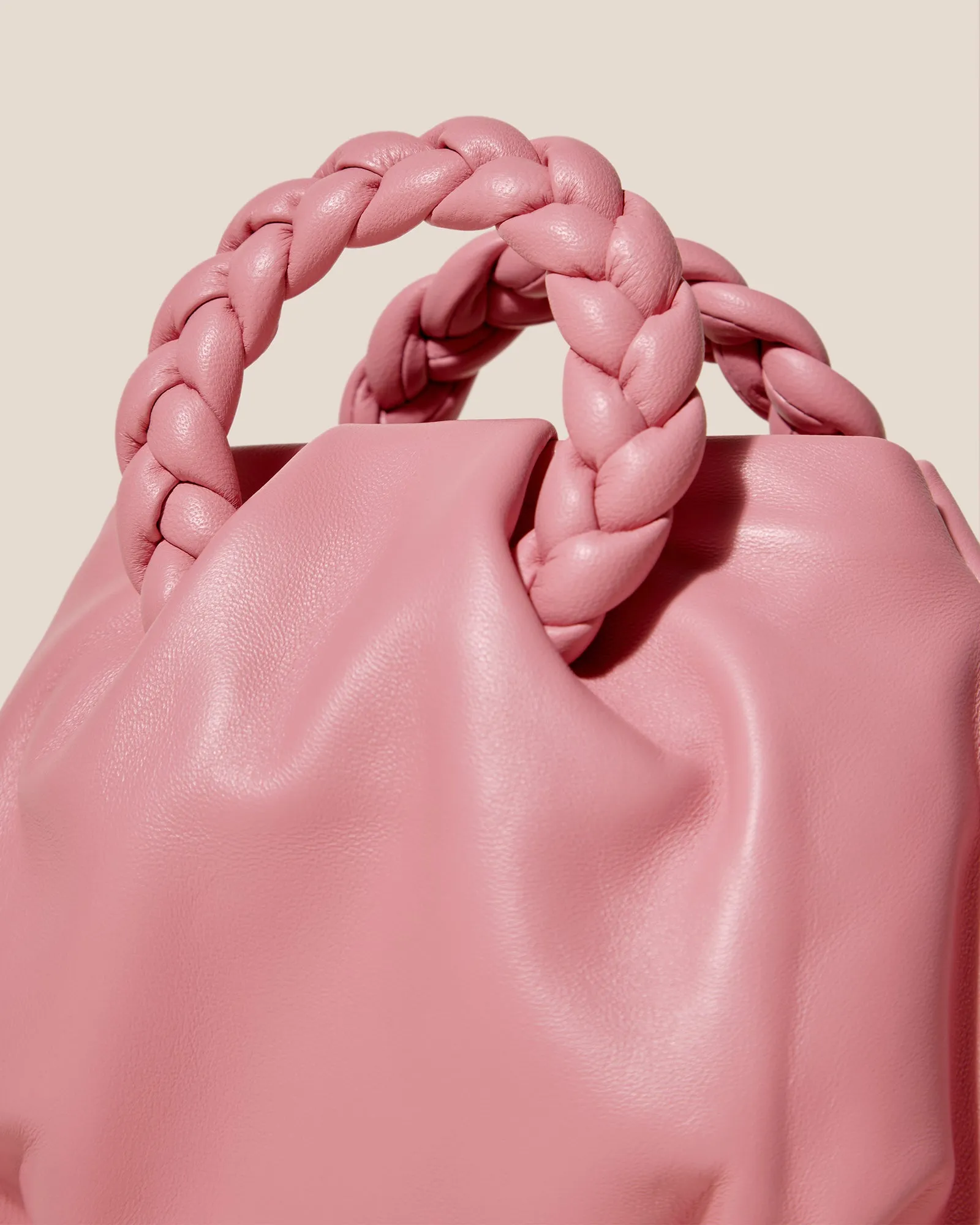 BOMBON - Plaited-handle Leather Handbag sold by Hereu Studio product image thumbnail 2