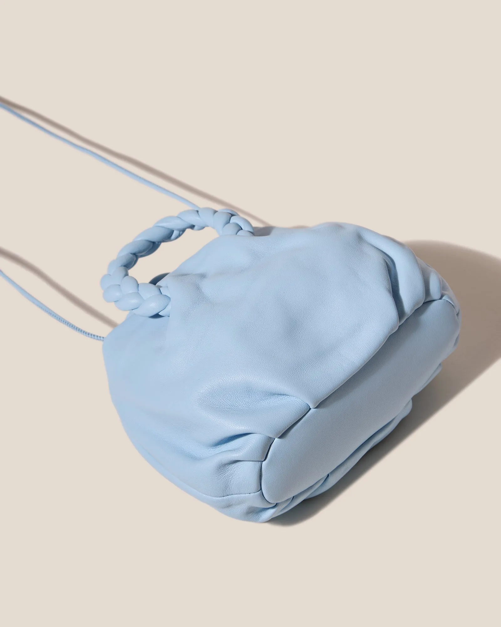 BOMBON - Plaited-handle Leather Handbag sold by Hereu Studio product image thumbnail 4