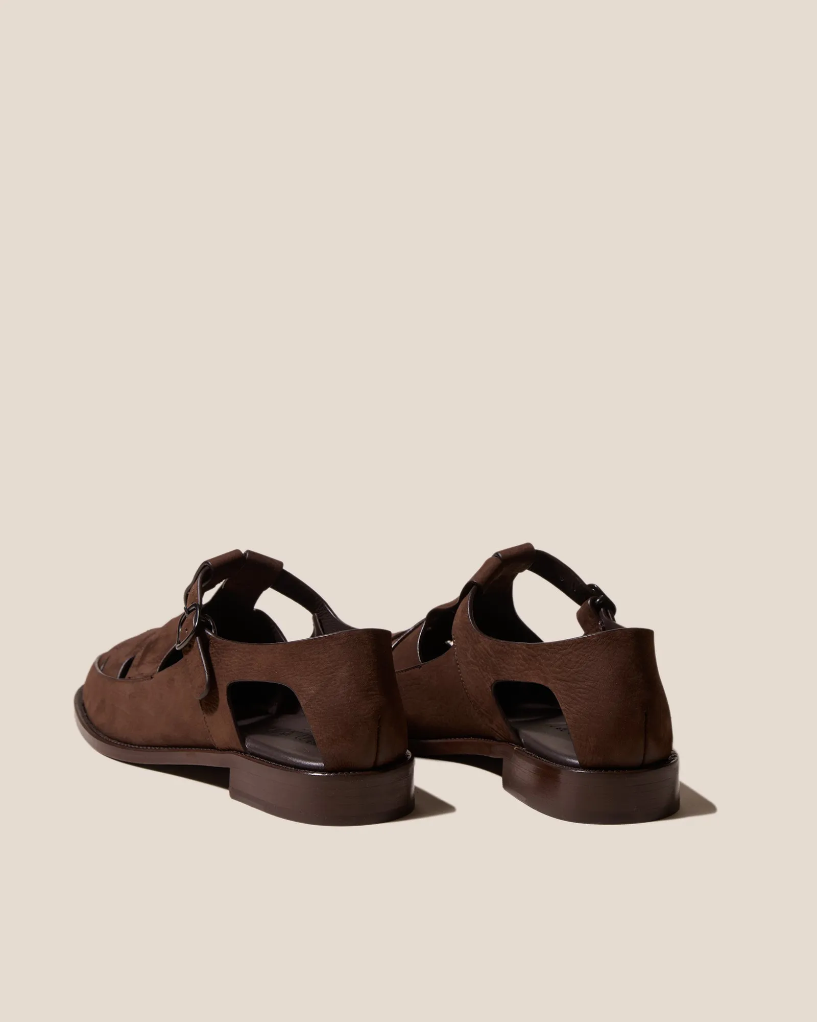 BESSO NUBUCK - Men's Woven T-bar Sandal sold by Hereu Studio product image thumbnail 3