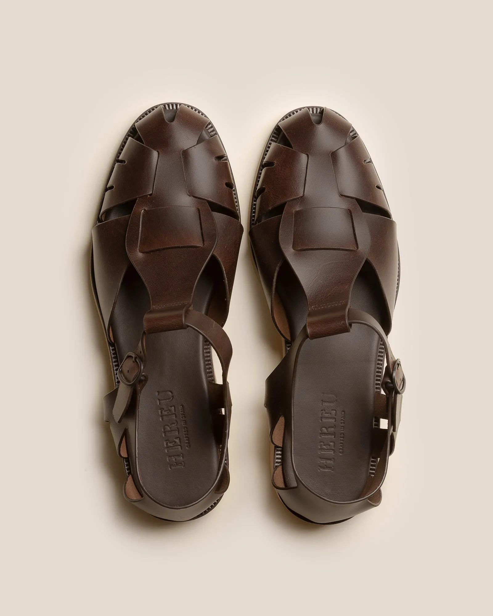 PESCA RUBBER VEG TAN - Men's Fisherman Sandal sold by Hereu Studio product image thumbnail 2