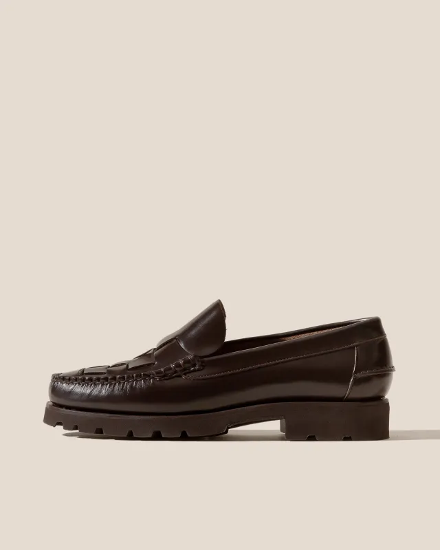 NOMBELA R SPORT - FOR ALL - Tread Sole Interwoven Detail Slip-on Loafer sold by Hereu Studio