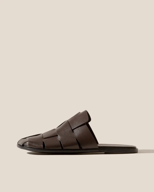 DIRA SLIM - Men's Interwoven Mule made by Hereu Studio