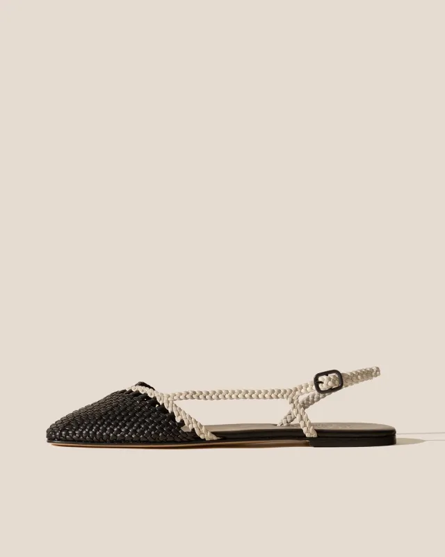 RONDAIA - Woven Asymmetrical Sandal sold by Hereu Studio