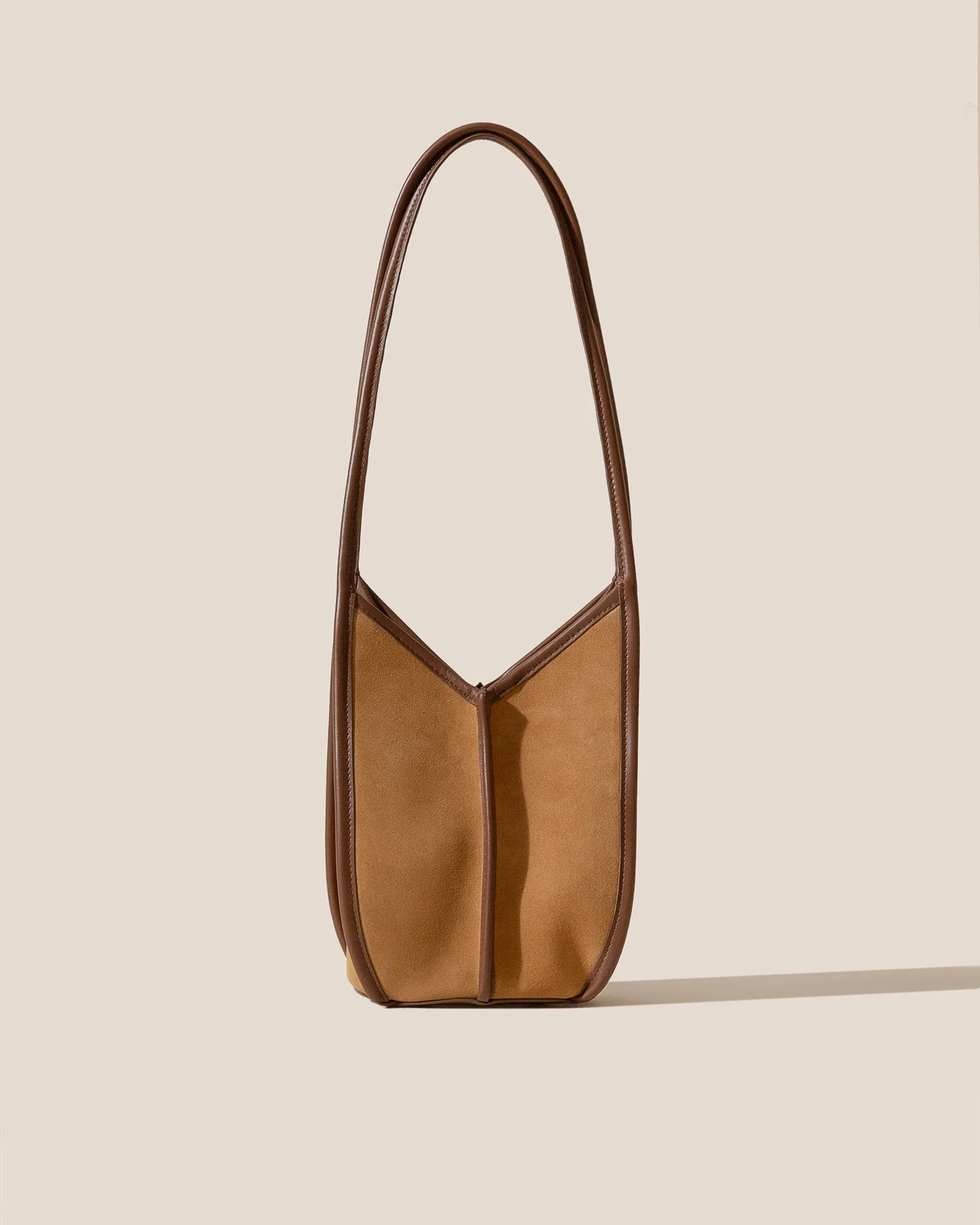 CALELLA BUCKET SUEDE - Leather-trimmed Shoulder Bag sold by Hereu Studio product image thumbnail 2