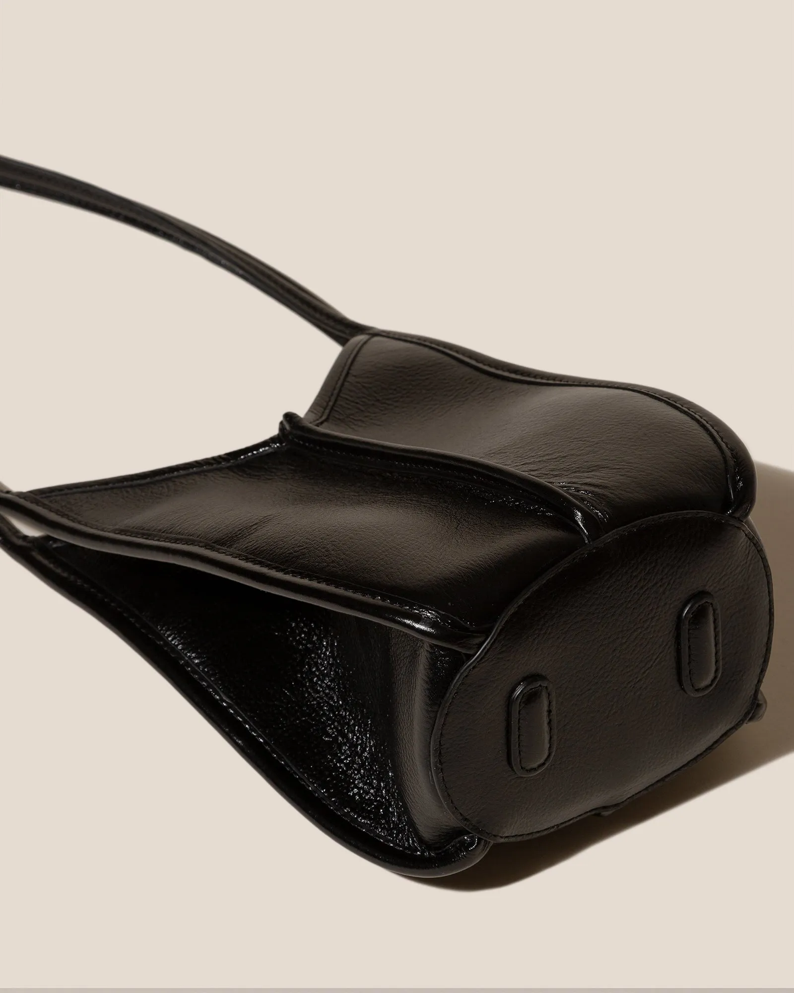 CALELLA BUCKET LEATHER - Leather-trimmed Shoulder Bag sold by Hereu Studio product image thumbnail 4