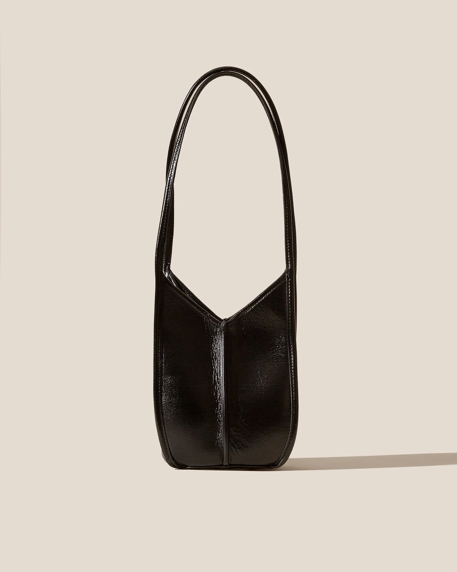 CALELLA BUCKET LEATHER - Leather-trimmed Shoulder Bag sold by Hereu Studio