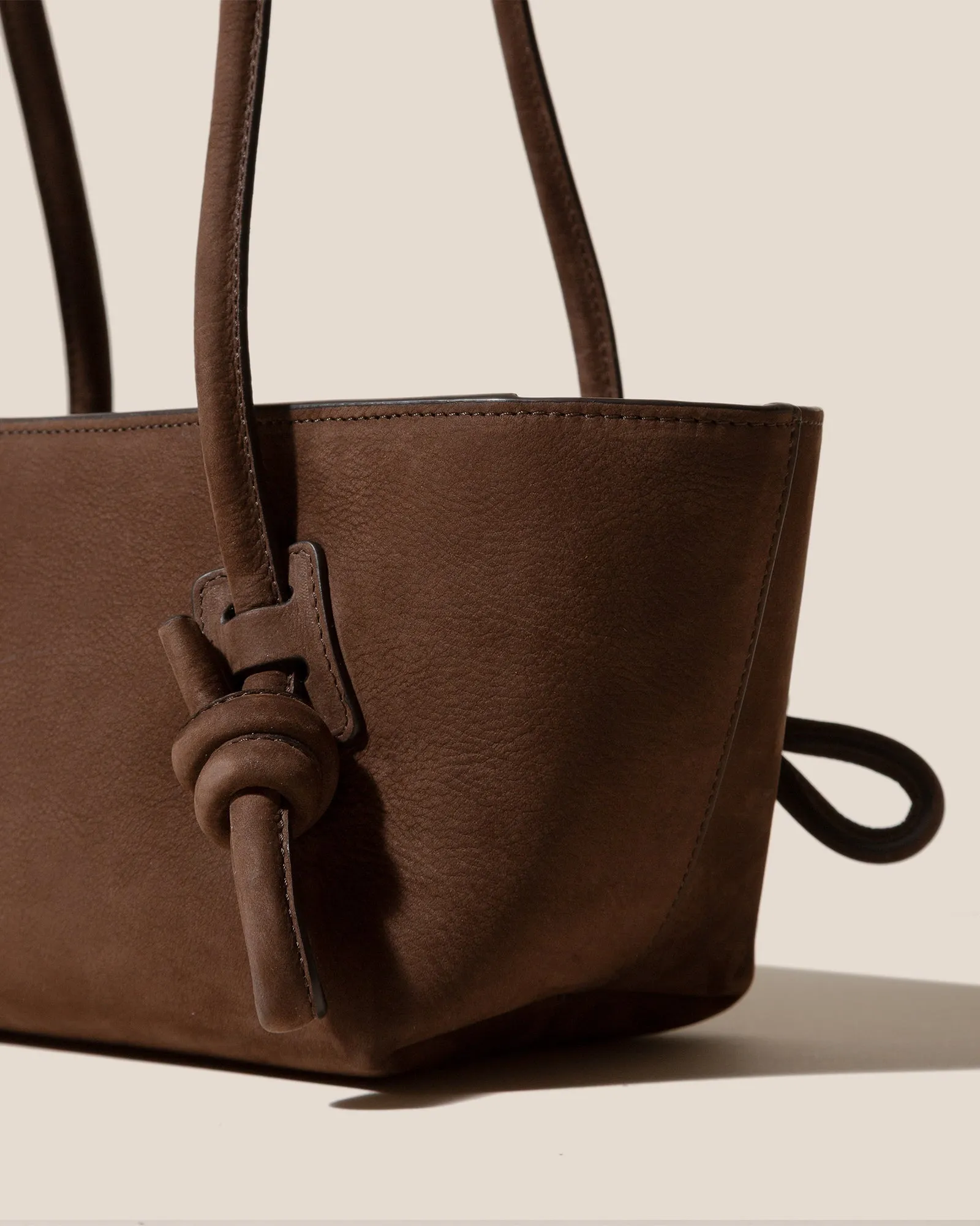 FLECA NUBUCK - Knotted-handle Shoulder Bag sold by Hereu Studio product image thumbnail 2