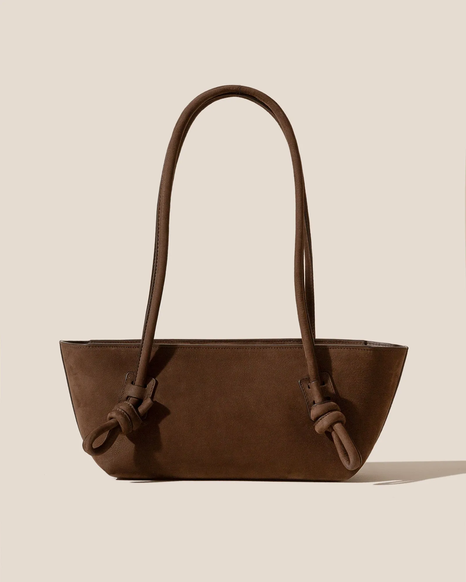 FLECA NUBUCK - Knotted-handle Shoulder Bag sold by Hereu Studio