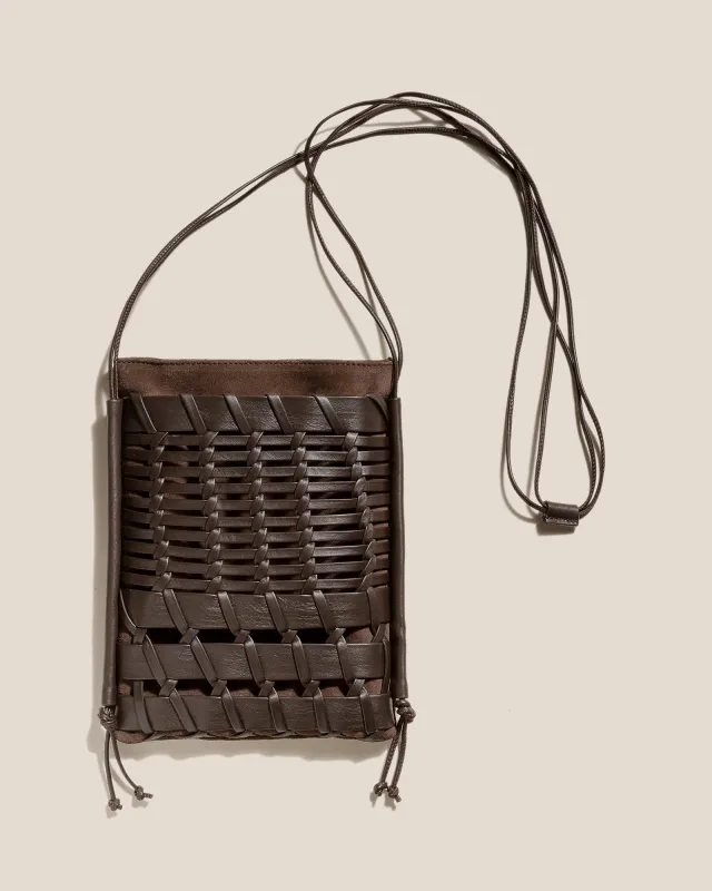 TRENA SUEDE - Flat Square Crossbody Bag sold by Hereu Studio