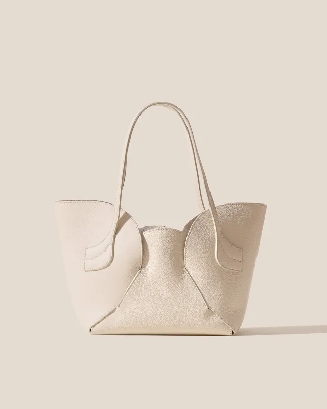 SEPAL S GRAINY - Tulip Shape Zipped Tote Bag sold by Hereu Studio