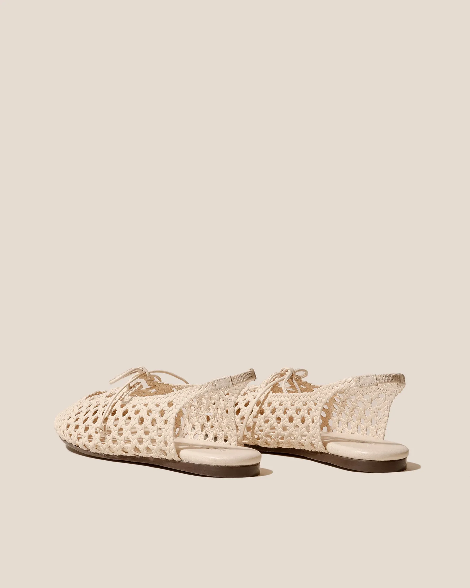 SARDANA - Lace-up Woven Slingback Pump sold by Hereu Studio product image thumbnail 4