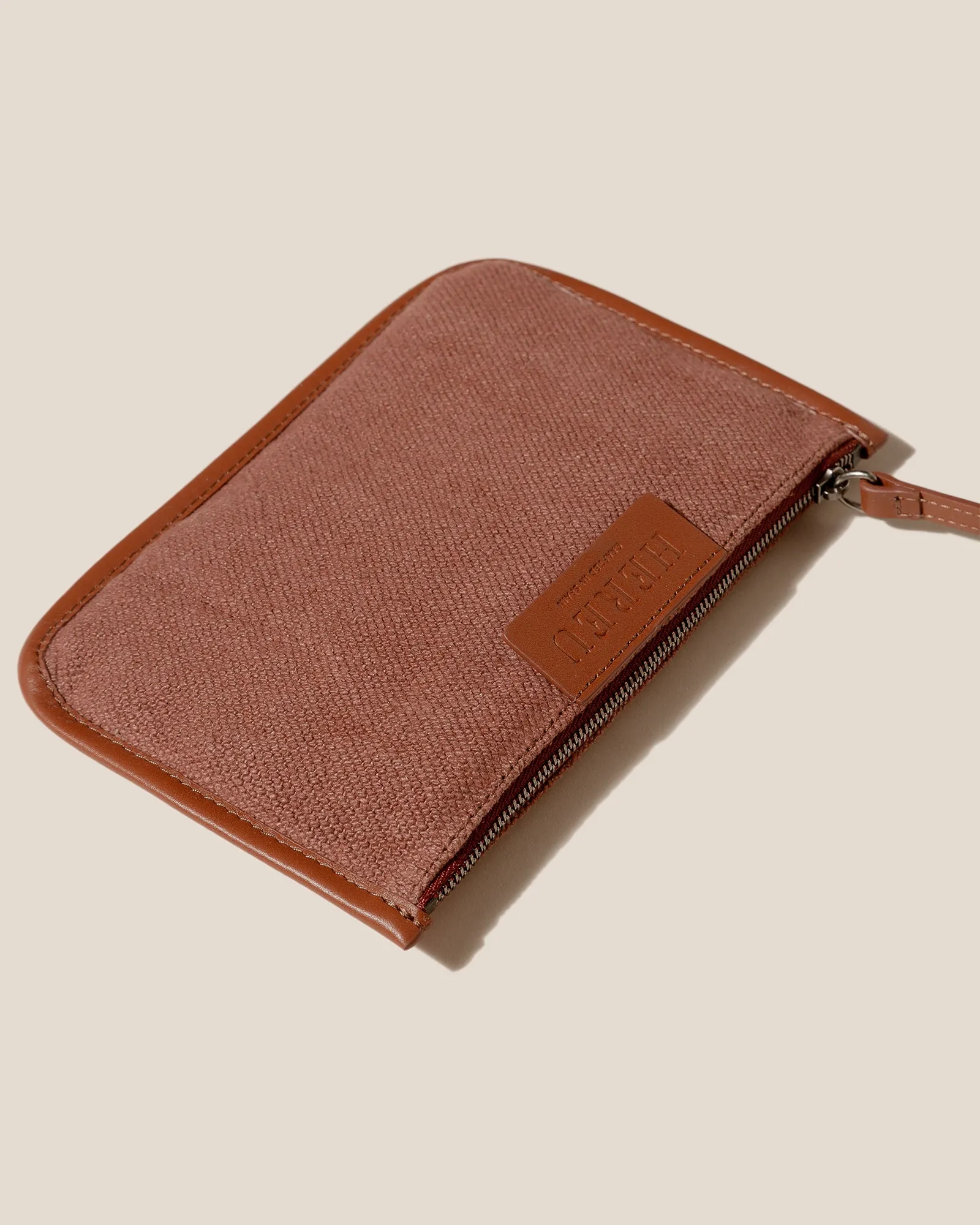 CALELLA SOFT LINEN - Leather-trimmed Tote Bag sold by Hereu Studio product image thumbnail 5