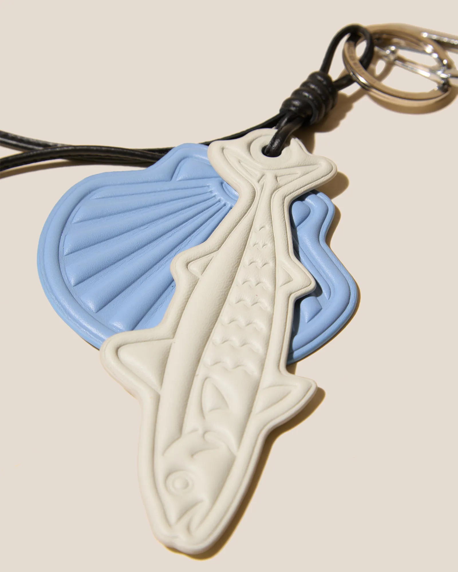 LAMAR KAYCHAIN - Embossed Leather Keychain sold by Hereu Studio product image thumbnail 2