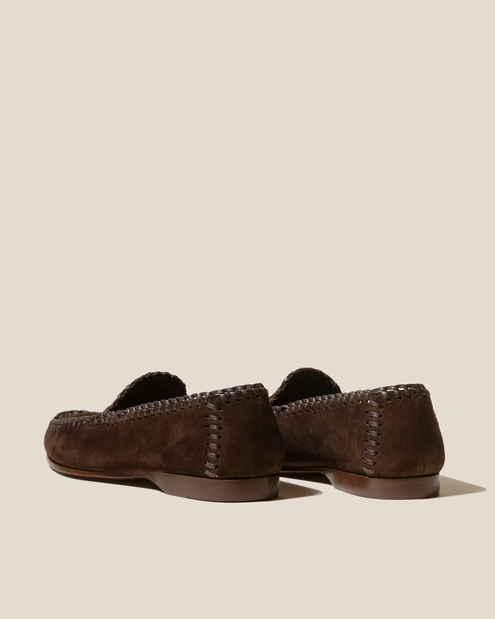 SASTRE SUEDE - Men's Braided Seams Slip-on Loafer sold by Hereu Studio product image thumbnail 3