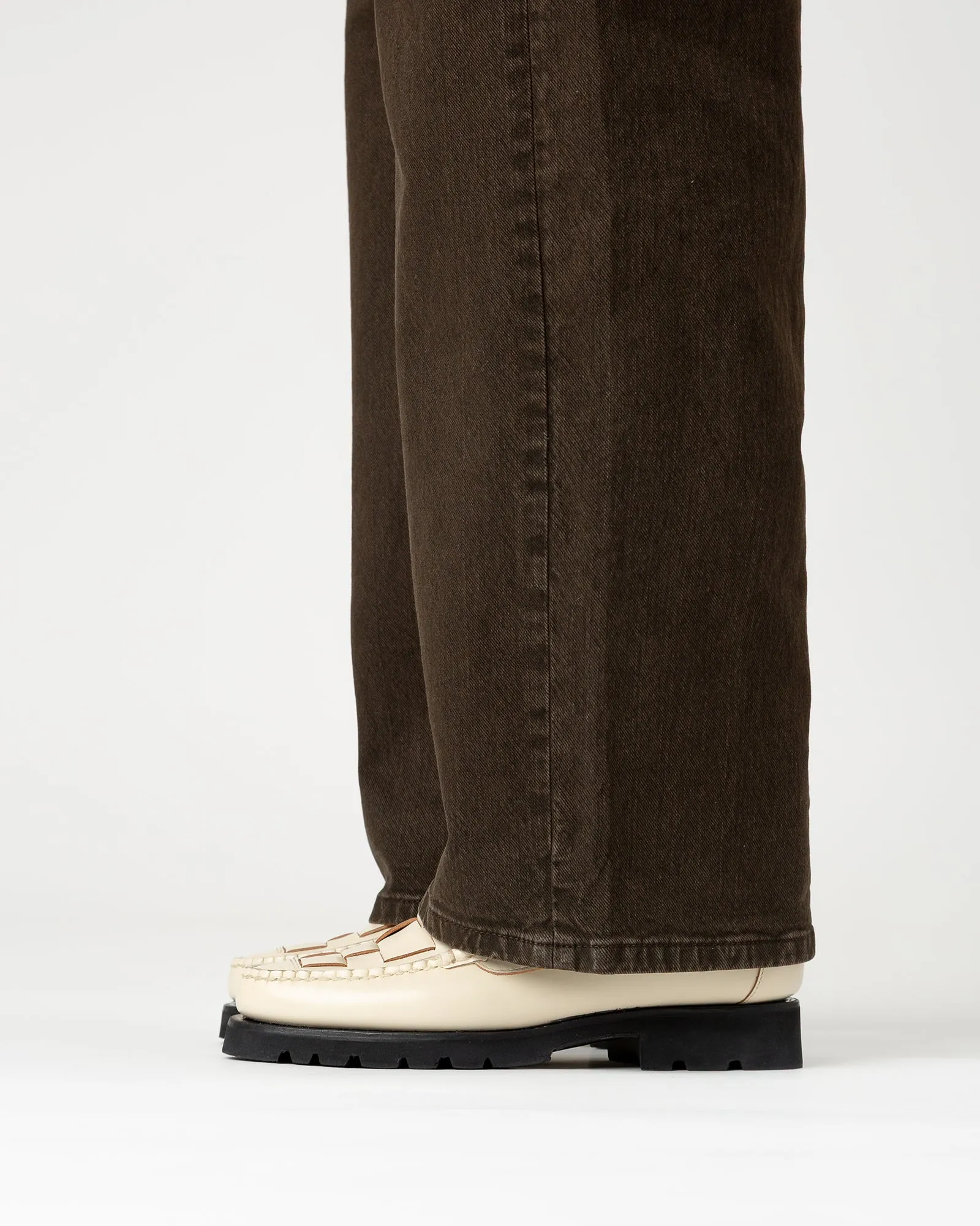 NOMBELA R SPORT - Tread Sole Interwoven Detail Slip-On Loafer sold by Hereu Studio product image thumbnail 5