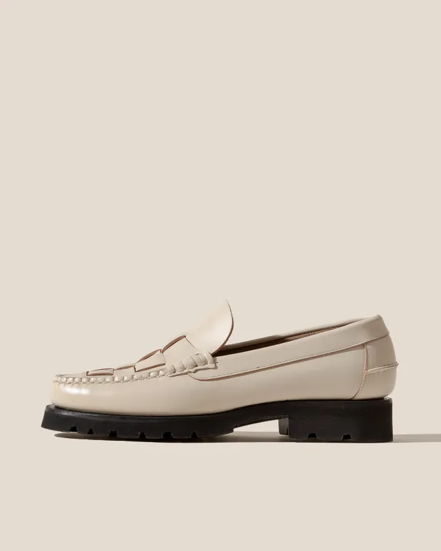 NOMBELA R SPORT - Tread Sole Interwoven Detail Slip-on Loafer made by Hereu Studio