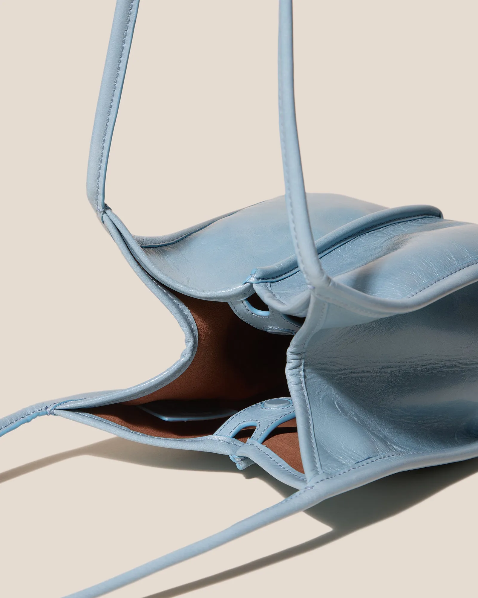 CALELLA BUCKET LEATHER - Leather-trimmed Shoulder Bag sold by Hereu Studio product image thumbnail 3