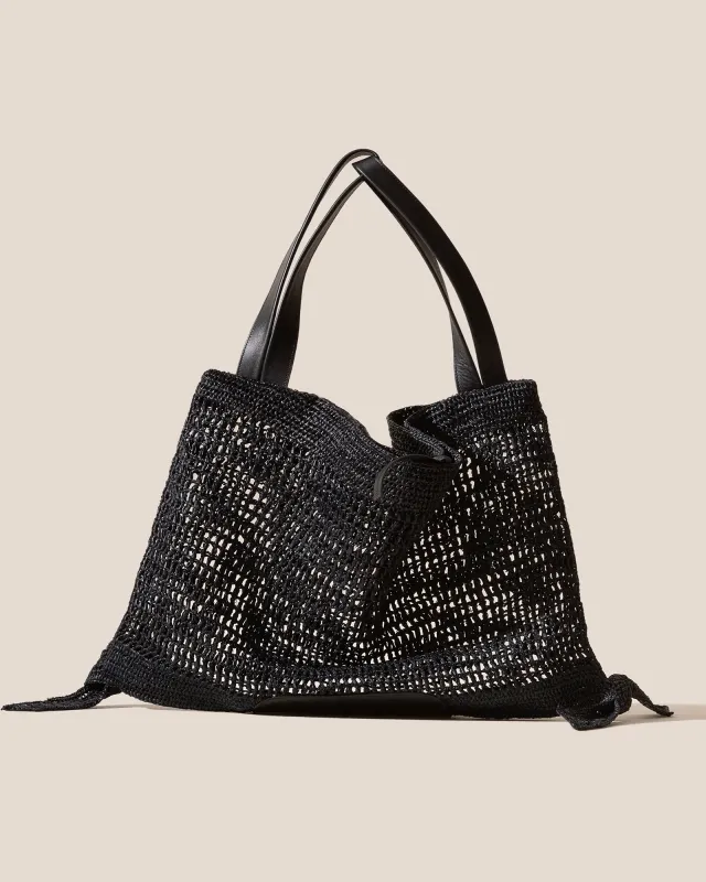 CADOR RAFFIA MESH - Slouchy Shoulder Bag made by Hereu Studio