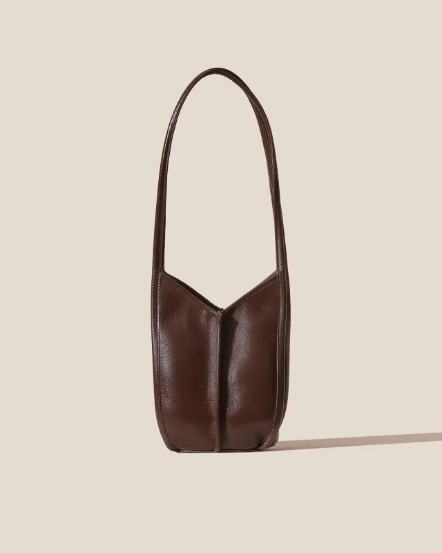 CALELLA BUCKET LEATHER - Leather-trimmed Shoulder Bag made by Hereu Studio