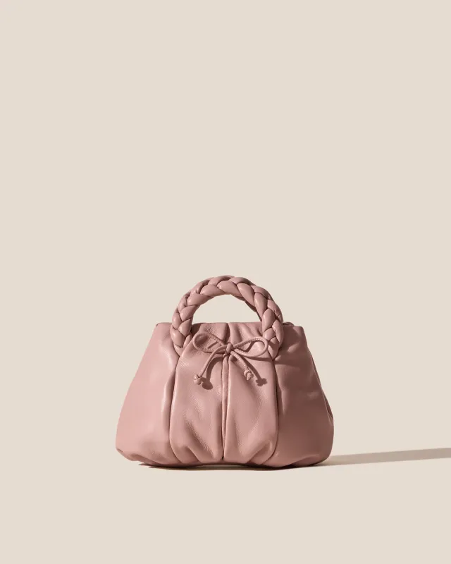 BOMBON BOW - Plaited-handle Leather Handbag made by Hereu Studio