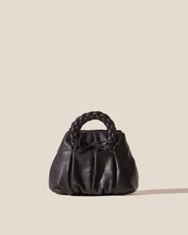 BOMBON BOW - Plaited-handle Leather Handbag made by Hereu Studio