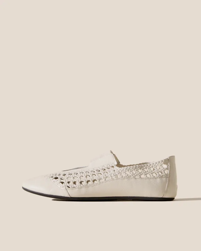 ESPORTIU MARY JANE WOVEN LEATHER - Sporty Mary Jane Shoe made by Hereu Studio