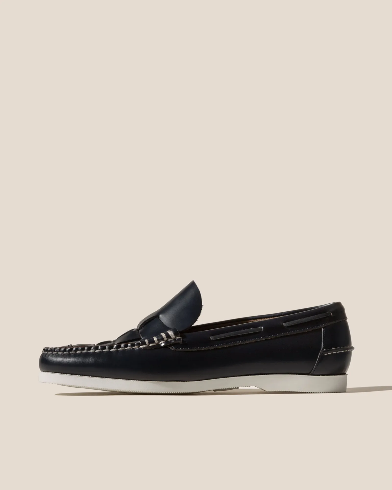 NOMBELA NAUTIC - Men's Interwoven Detail Slip-On Loafer sold by Hereu Studio