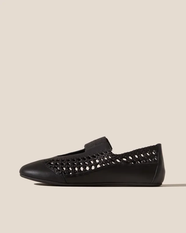 ESPORTIU MARY JANE WOVEN LEATHER - Sporty Mary Jane Shoe made by Hereu Studio
